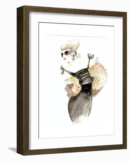 Runway Fashion III-Laurencon-Framed Art Print