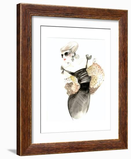 Runway Fashion III-Laurencon-Framed Art Print