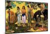 Rupe Rupe (Fruit Gathering), 1899-Paul Gauguin-Mounted Giclee Print