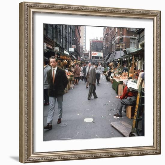 Rupert Street in Soho, London 1966-Malcolm MacNeill-Framed Photographic Print