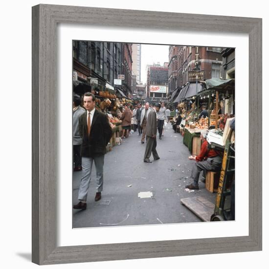 Rupert Street in Soho, London 1966-Malcolm MacNeill-Framed Photographic Print