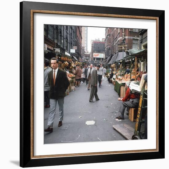 Rupert Street in Soho, London 1966-Malcolm MacNeill-Framed Photographic Print