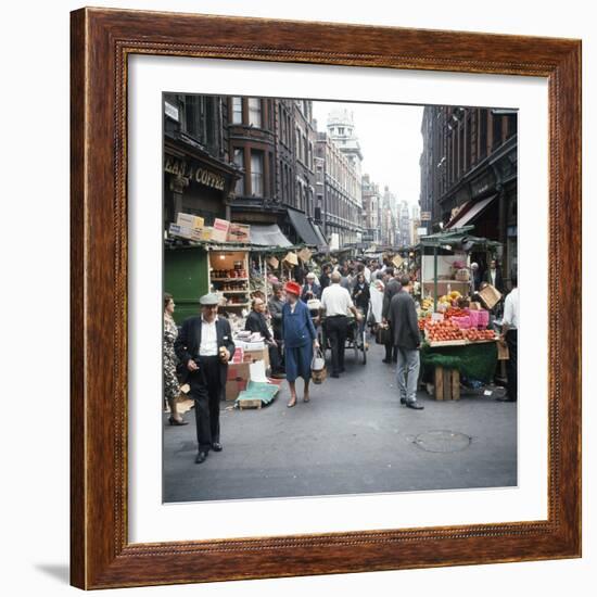 Rupert Street in Soho, London 1966-Malcolm MacNeill-Framed Photographic Print