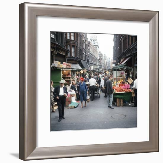 Rupert Street in Soho, London 1966-Malcolm MacNeill-Framed Photographic Print