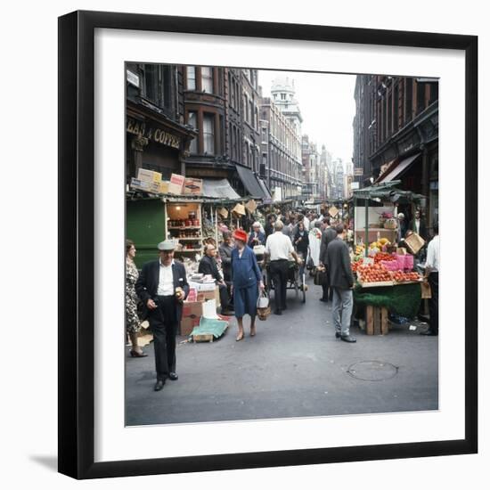 Rupert Street in Soho, London 1966-Malcolm MacNeill-Framed Photographic Print