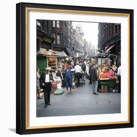 Rupert Street in Soho, London 1966-Malcolm MacNeill-Framed Photographic Print