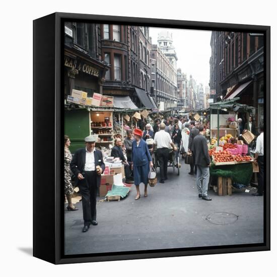 Rupert Street in Soho, London 1966-Malcolm MacNeill-Framed Premier Image Canvas