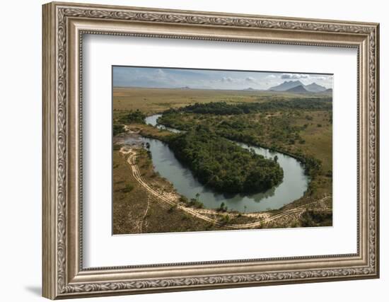 Rupununi River, Savanna Rupununi, Guyana-Pete Oxford-Framed Photographic Print