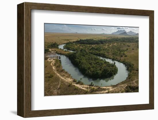 Rupununi River, Savanna Rupununi, Guyana-Pete Oxford-Framed Photographic Print