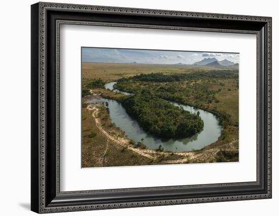 Rupununi River, Savanna Rupununi, Guyana-Pete Oxford-Framed Photographic Print