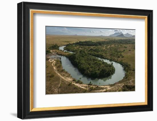 Rupununi River, Savanna Rupununi, Guyana-Pete Oxford-Framed Photographic Print