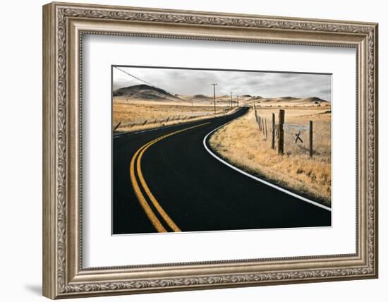 Rural Curve-David Winston-Framed Giclee Print