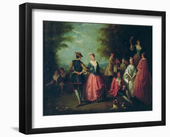 Rural Entertainment-Nicolas Lancret-Framed Giclee Print