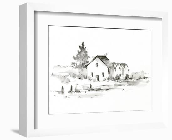 Rural Farmhouse Study II-Ethan Harper-Framed Premium Giclee Print
