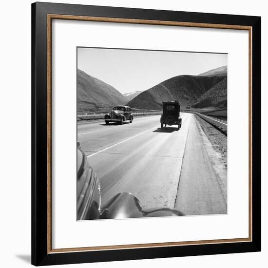 Rural Highway, 1939-Dorothea Lange-Framed Giclee Print