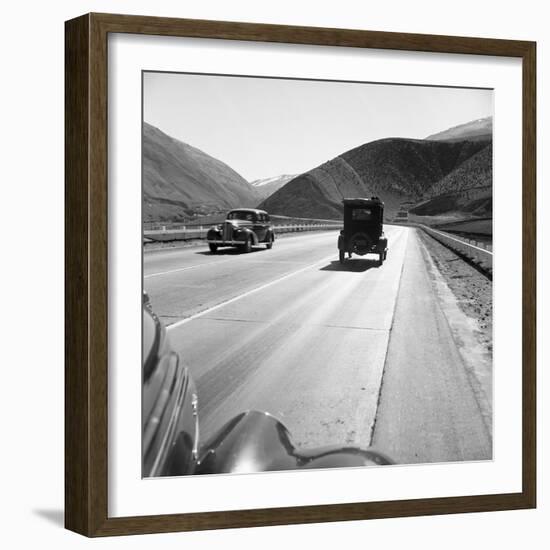 Rural Highway, 1939-Dorothea Lange-Framed Giclee Print