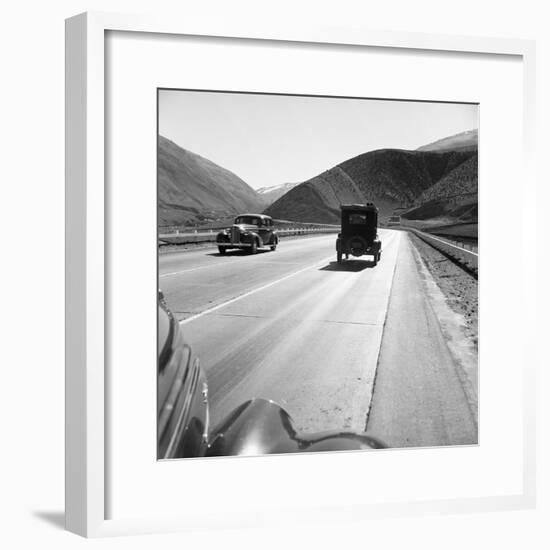 Rural Highway, 1939-Dorothea Lange-Framed Giclee Print