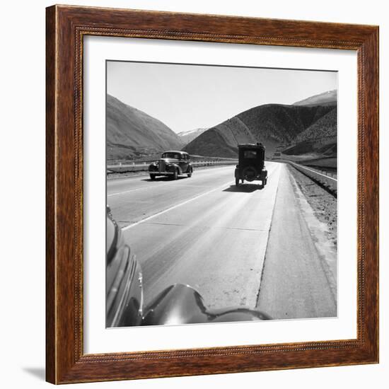 Rural Highway, 1939-Dorothea Lange-Framed Giclee Print