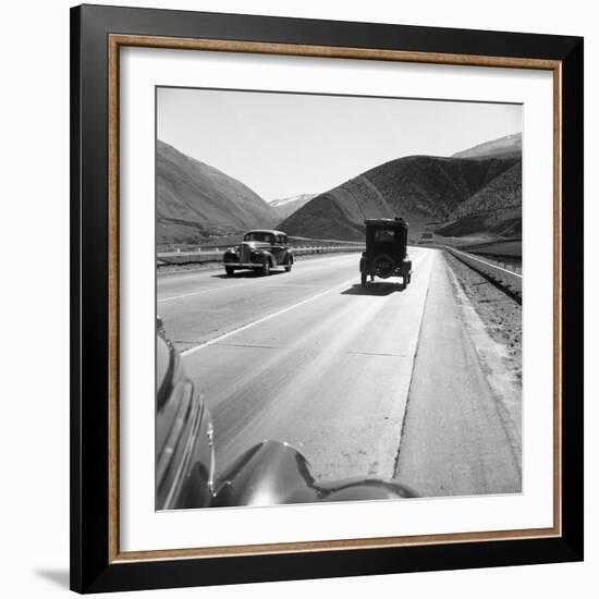 Rural Highway, 1939-Dorothea Lange-Framed Giclee Print