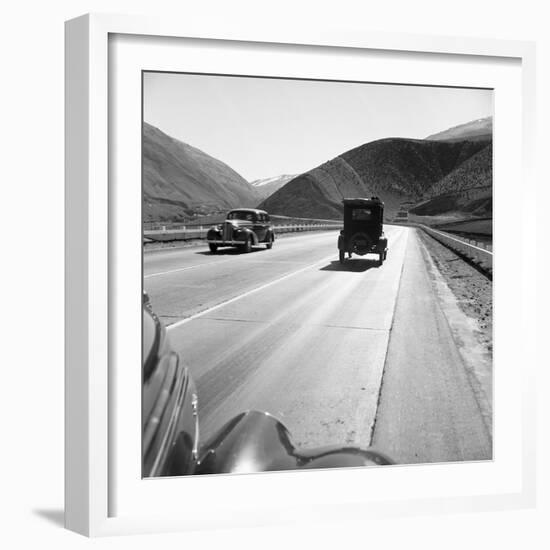 Rural Highway, 1939-Dorothea Lange-Framed Giclee Print