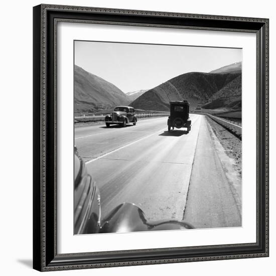 Rural Highway, 1939-Dorothea Lange-Framed Giclee Print