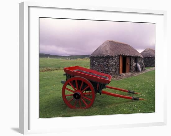 Rural Landscape and Wheelbarrow, Kilmuir, Isle of Skye, Scotland-Gavriel Jecan-Framed Photographic Print