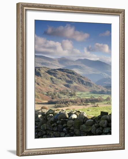 Rural Landscape, Castlerigg, Lake District, Cumbria, England-Doug Pearson-Framed Photographic Print