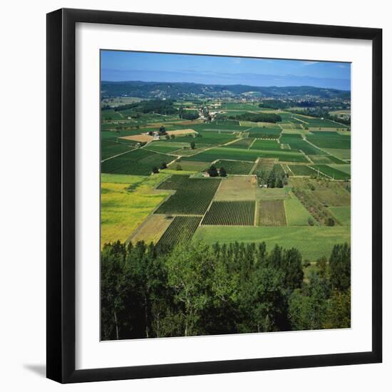 Rural Landscape, Dordogne, Aquitaine, France-Tony Gervis-Framed Photographic Print