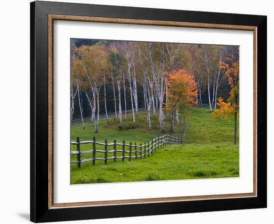 Rural Landscape, East Arlington, Vermont, USA-Joe Restuccia III-Framed Photographic Print