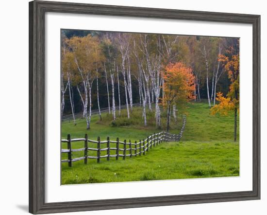 Rural Landscape, East Arlington, Vermont, USA-Joe Restuccia III-Framed Photographic Print