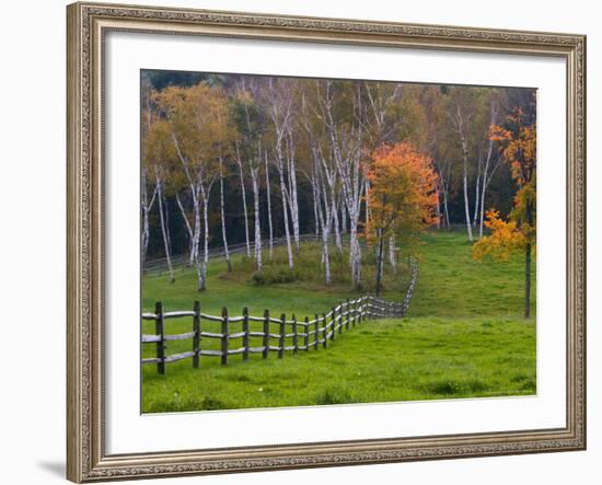 Rural Landscape, East Arlington, Vermont, USA-Joe Restuccia III-Framed Photographic Print