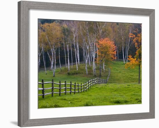 Rural Landscape, East Arlington, Vermont, USA-Joe Restuccia III-Framed Photographic Print