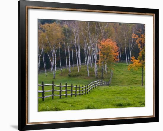 Rural Landscape, East Arlington, Vermont, USA-Joe Restuccia III-Framed Photographic Print