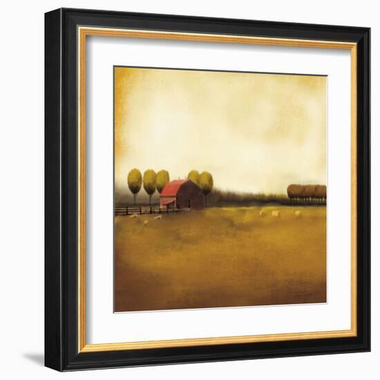 Rural Landscape II-Tandi Venter-Framed Giclee Print