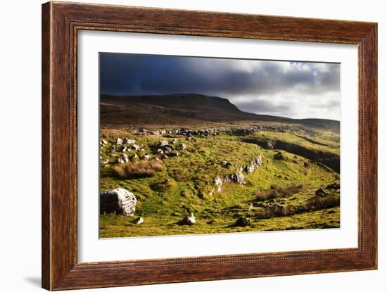 Rural Landscape in North Yorkshire, England-Mark Sunderland-Framed Photographic Print