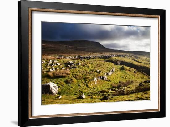 Rural Landscape in North Yorkshire, England-Mark Sunderland-Framed Photographic Print