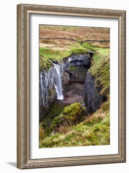 Rural Landscape in North Yorkshire, England-Mark Sunderland-Framed Photographic Print