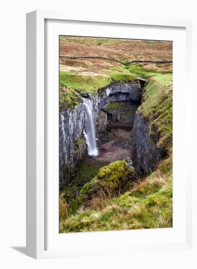 Rural Landscape in North Yorkshire, England-Mark Sunderland-Framed Photographic Print