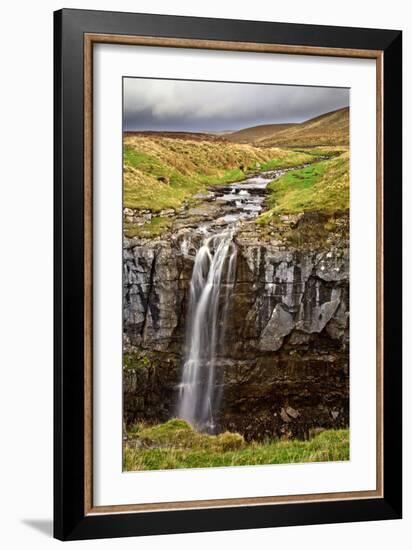 Rural Landscape in North Yorkshire, England-Mark Sunderland-Framed Photographic Print