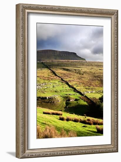 Rural Landscape in North Yorkshire, England-Mark Sunderland-Framed Photographic Print