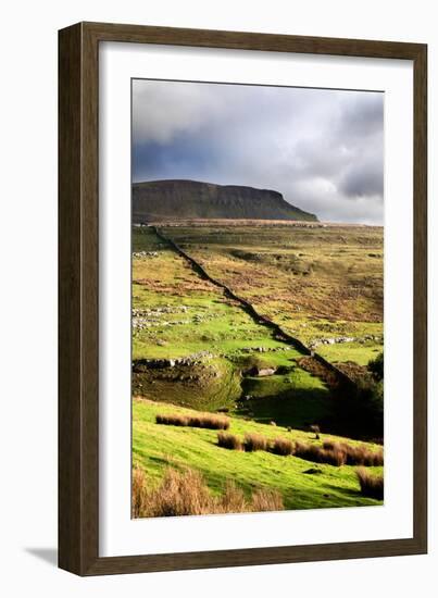 Rural Landscape in North Yorkshire, England-Mark Sunderland-Framed Photographic Print