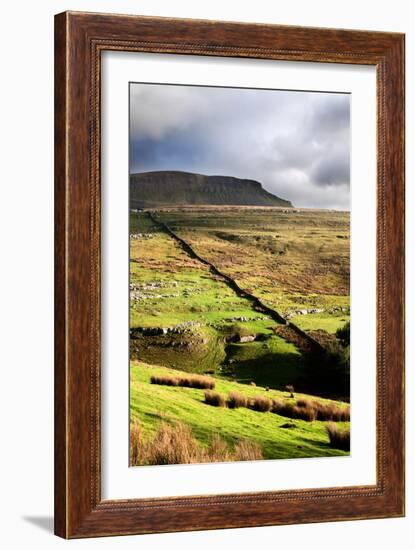 Rural Landscape in North Yorkshire, England-Mark Sunderland-Framed Photographic Print