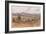 Rural Landscape (W/C on Paper)-Onorato Carlandi-Framed Giclee Print