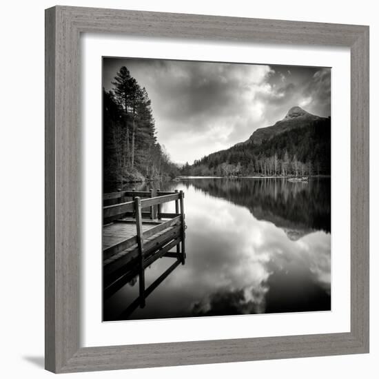 Rural Landscape with Lake-Craig Roberts-Framed Photographic Print