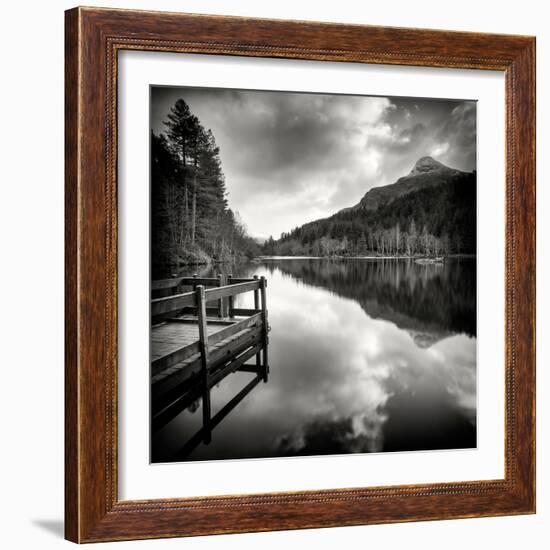 Rural Landscape with Lake-Craig Roberts-Framed Photographic Print