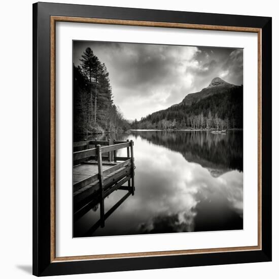 Rural Landscape with Lake-Craig Roberts-Framed Photographic Print