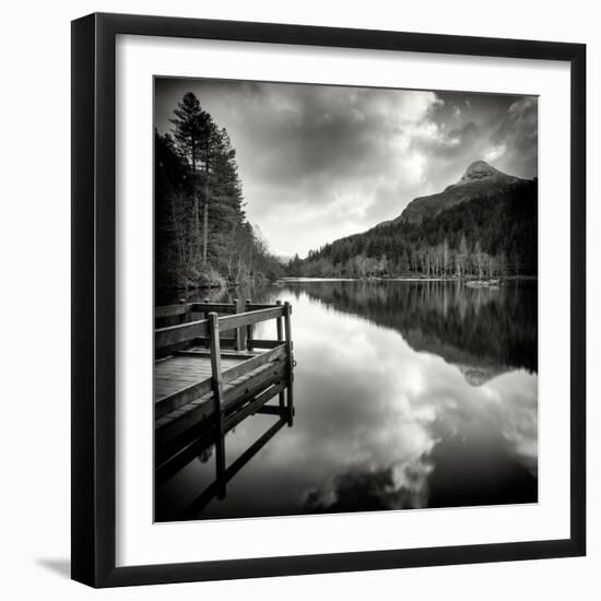 Rural Landscape with Lake-Craig Roberts-Framed Photographic Print