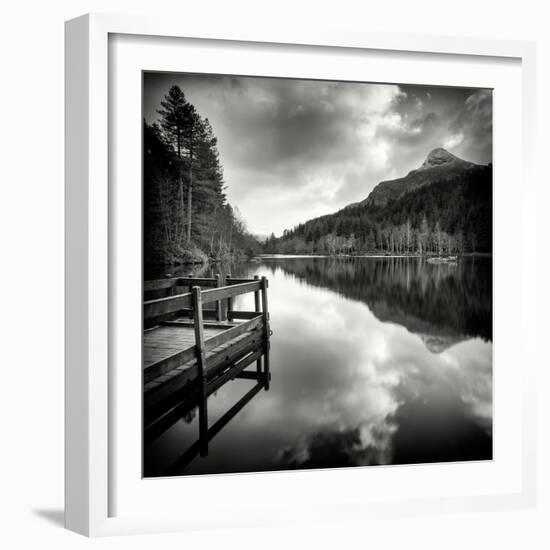 Rural Landscape with Lake-Craig Roberts-Framed Photographic Print