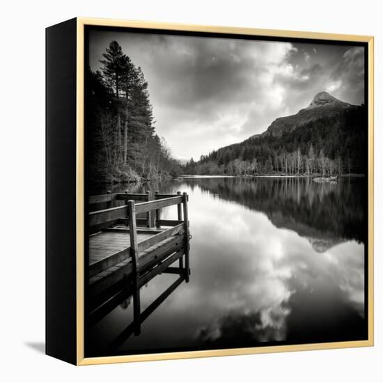 Rural Landscape with Lake-Craig Roberts-Framed Premier Image Canvas