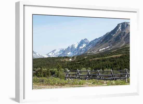 Rural Landscape-cec72-Framed Photographic Print